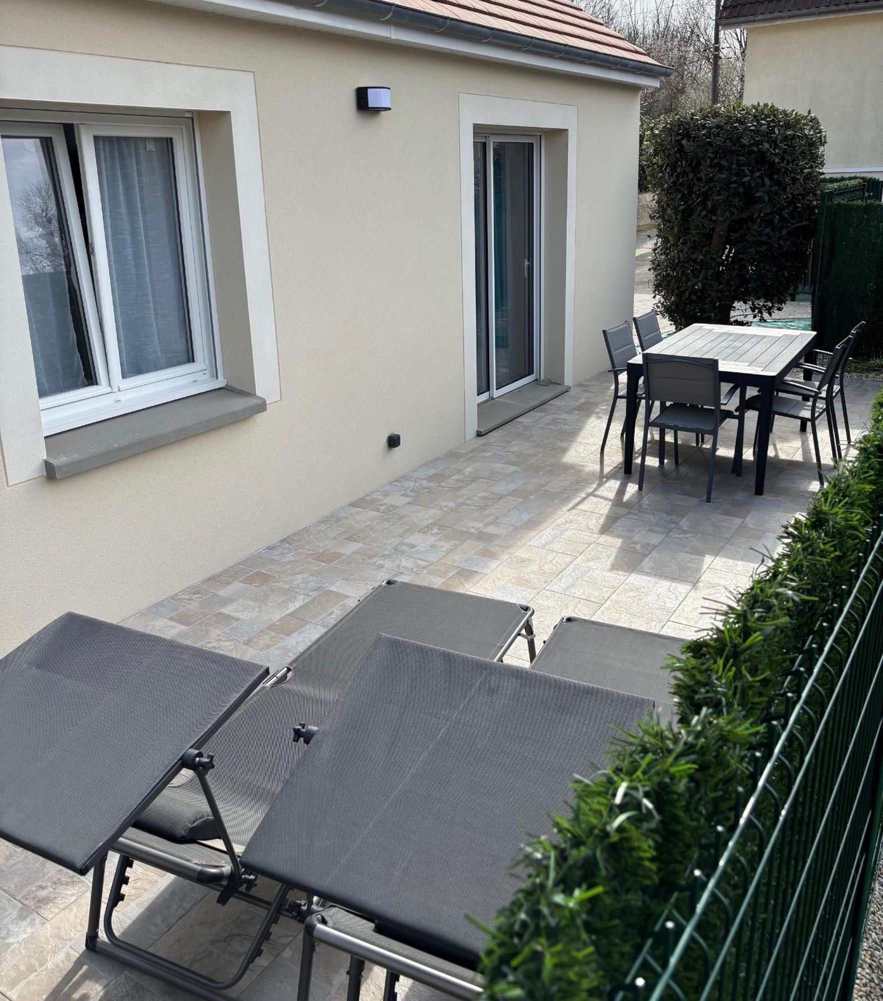Ticya Lodge 10 Minutes Parc Disneyland Maison Neuve Independante Jusqu'A 5 Voyageurs Lit Bebe 2 Places Parking Ferme Isles-lès-Villenoy Exterior foto